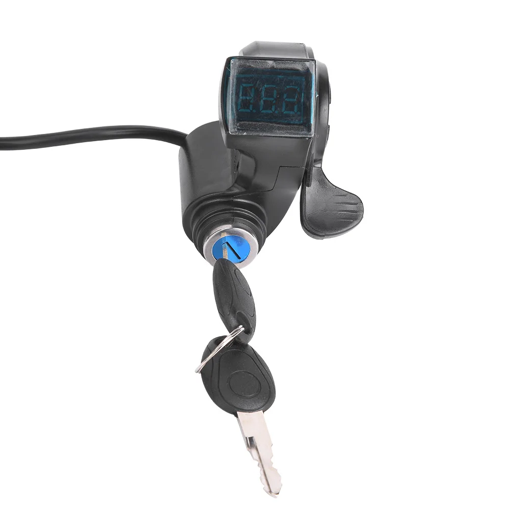 Bicicleta elétrica Thumb Acelerador Com LCD Display
