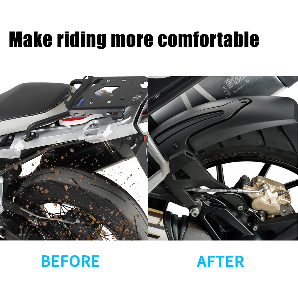 BMW r1200gsアドベンチャー用リアマッドガード,R 1250gs r1200 gs lc