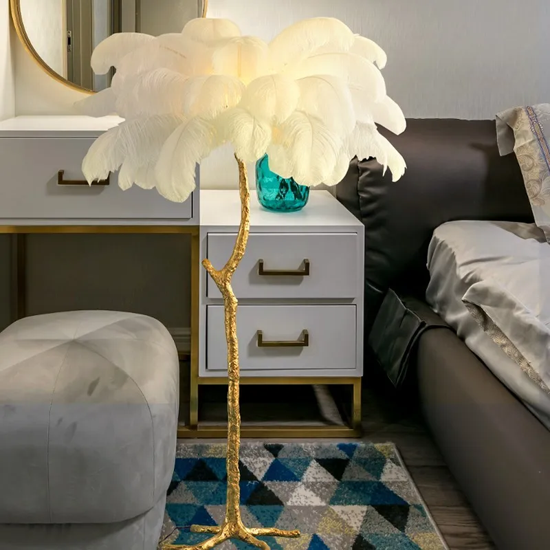 Художественное украшение роскошный напольный светильник гостиная спальня