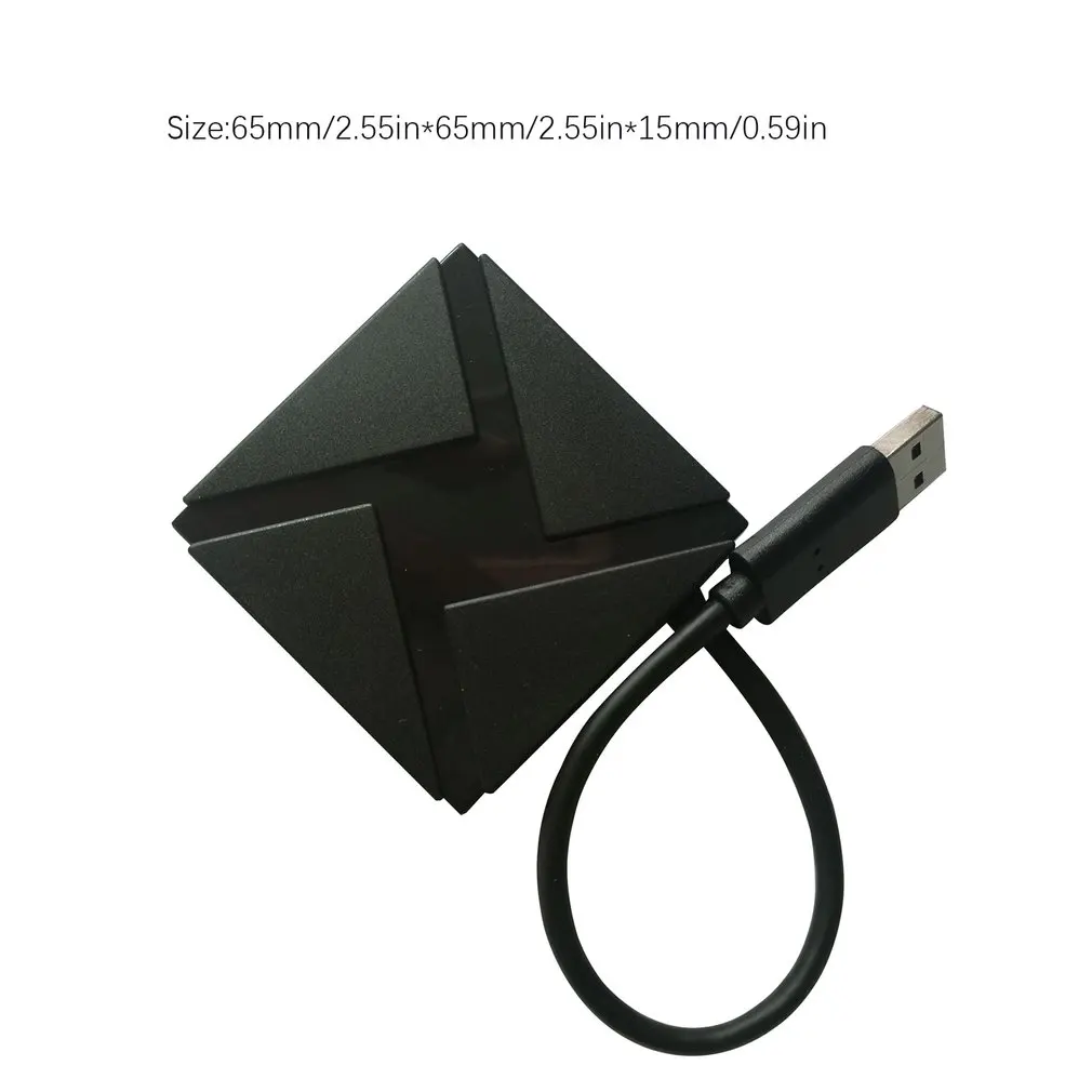 4 usb-хаб Многофункциональный USB разветвитель с Питание Интерфейс 4 Порты usb адаптер высокое Скорость концентратор для ПК компьютер