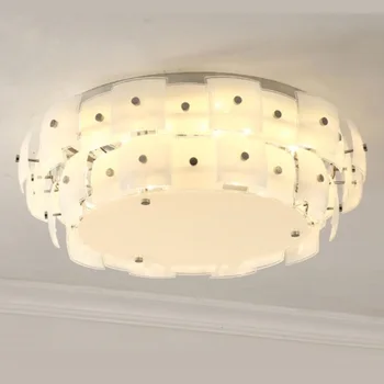 

Modern led living room ceiling lamp Nordic warm romantic glass bedroom room light round light restaurant light AP8231456