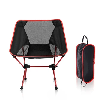 

Folding Chair Portable Ultralight Aluminum Alloy Moon Chair Leisure Camping Fishing Chair Garden Office Home Furniture