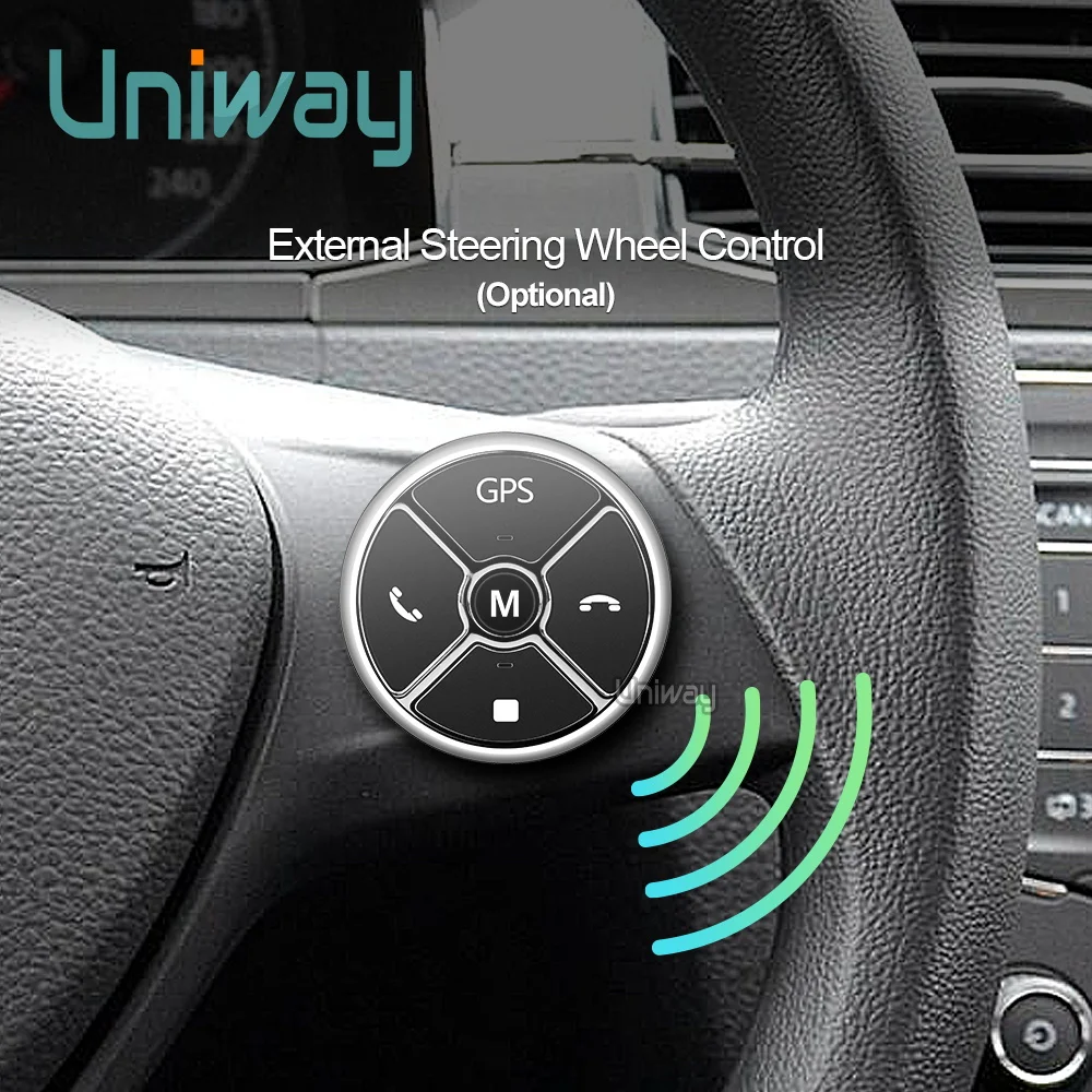 Flash Deal Uniway LXM61090  android 9.0 car dvd for  MAZDA 6 car radio gps navigation 5