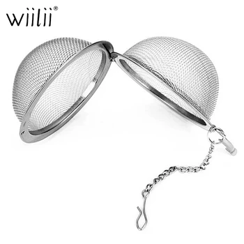 

Stainless Steel Mesh Tea Ball 3.54" Tea Infuser Strainers For Spice Herbal Coffee Mesh Tea Strainer Filters Interval Diffuser