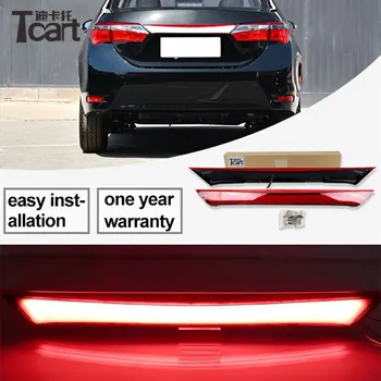 

Tcart Rear Bumper trunk Tail Light For Toyota corolla 2014 - 2018 Car LED Tail Rear Fog Lamp Brake Light Dynamic Turn Signal