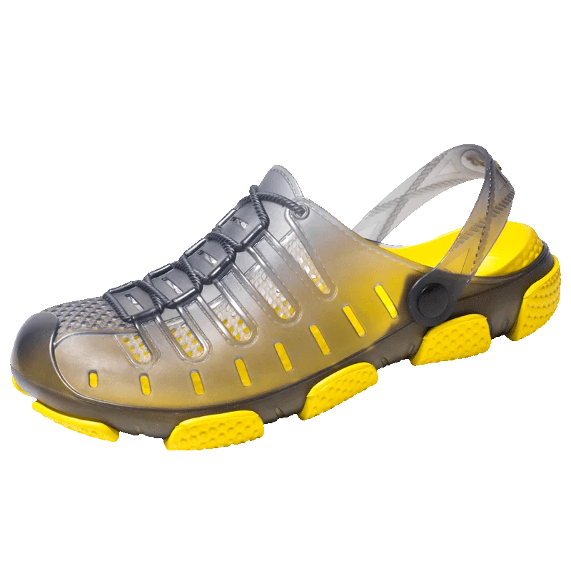 Мужская обувь летняя 2020 дышащие уличные сандалии Повседневные тапочки для