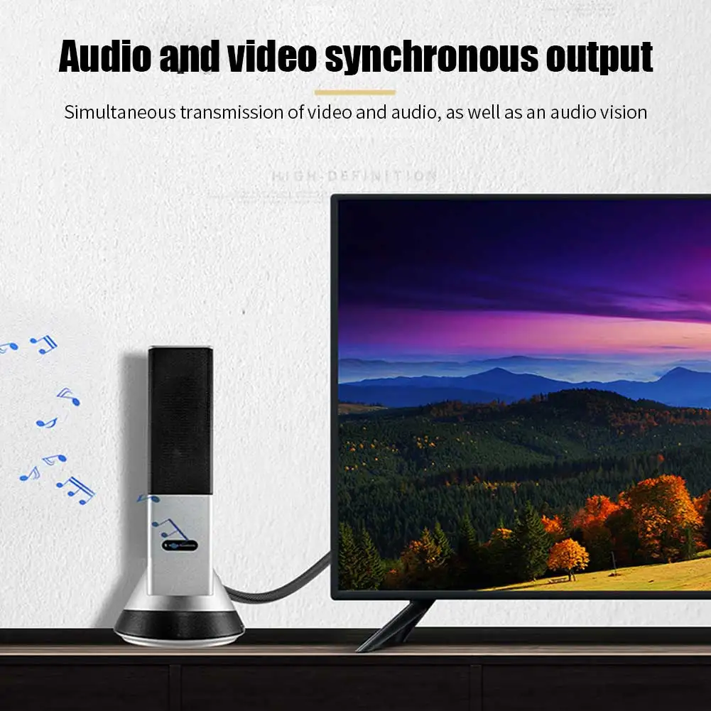 Высокая Скорость 8K HDMI 2 1 кабель Медь 30AWG 4K @ 120 Гц 60 UHD HDR 48 Гбит/с конвертер