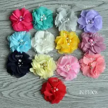 Изысканный головной убор xue fang zhou glass Flower в европейском и американском стиле для маленьких девочек, аксессуары, 13 цветов