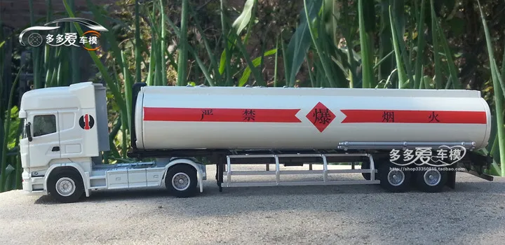 

Huayi Oil Jar Car Alloy Car Model Oil Jar Freight Truck Car Large Truck