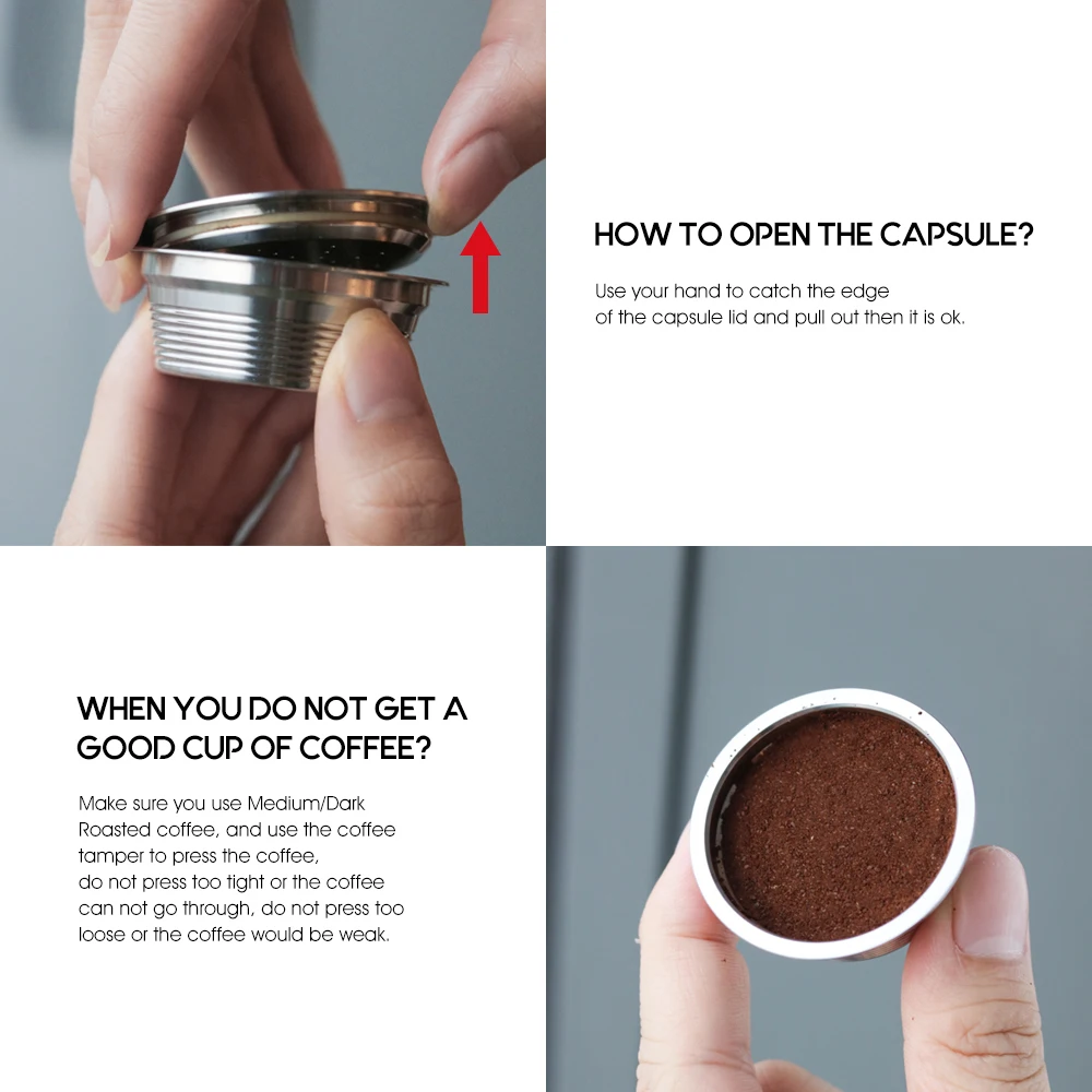 Новый многоразовый Lavazza Кофе Capsul еда нержавеющая сталь многоразового