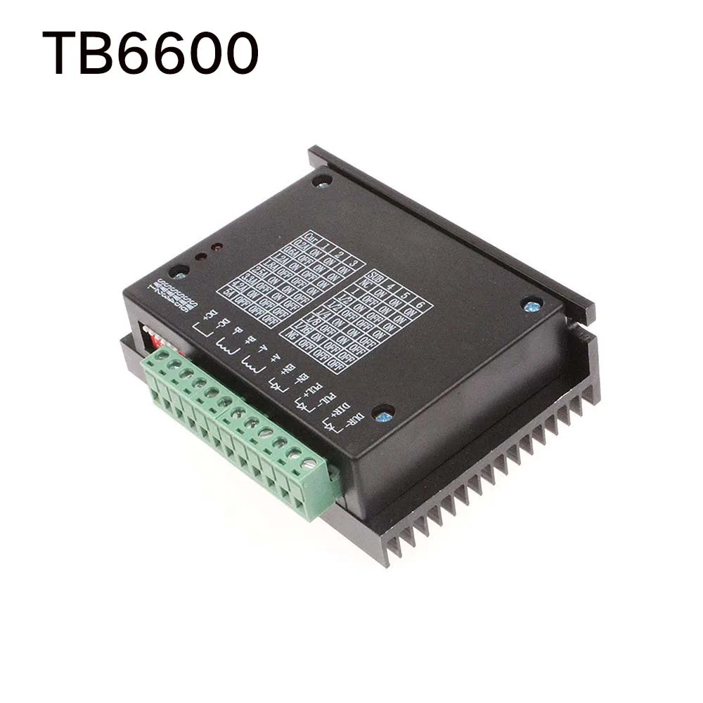 Stepper Motor Driver TB6600 Nema17 4A DC9-40V Nema 23 Nema 34 42/57/86 axis Stepping Motor CNC Engraving Machine for 3D Printer dm542 tb6600 digital stepper motor driver 2 dhase 4 2a for 42 57 86 stepper motor nema17 23 34 controller can replace dm556