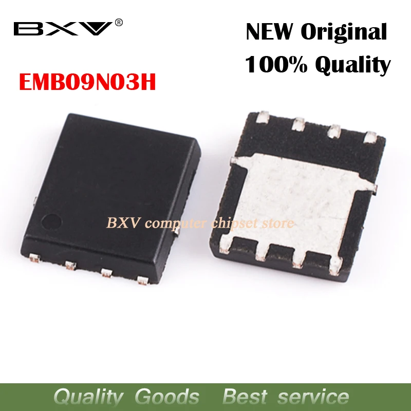 5 шт. EMB09N03H EMB09N03 B09N03 мм * 6 полевой МОП транзистор новый оригинальный Бесплатная