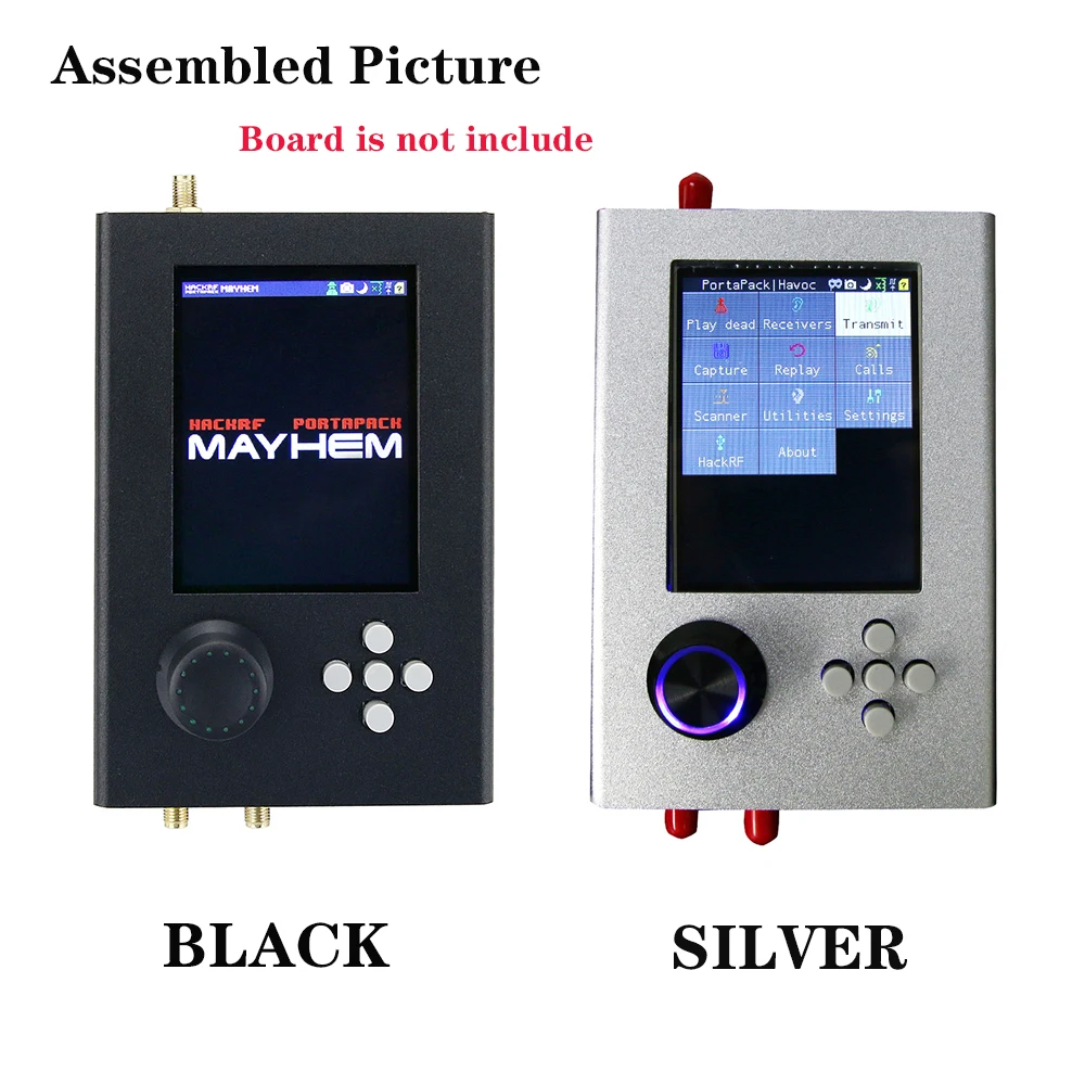 Wishcolor Metal Case Aluminum Case Shell PortaPack H2 HackRF One SDR Radio DIY Uses radio case