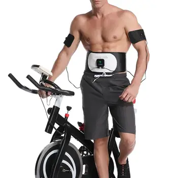 

EMS Fitness Belt Abdominal Muscle Training And Toning Apparatus Body-building Apparatus Weight Loss Machine Toner Belt Massage