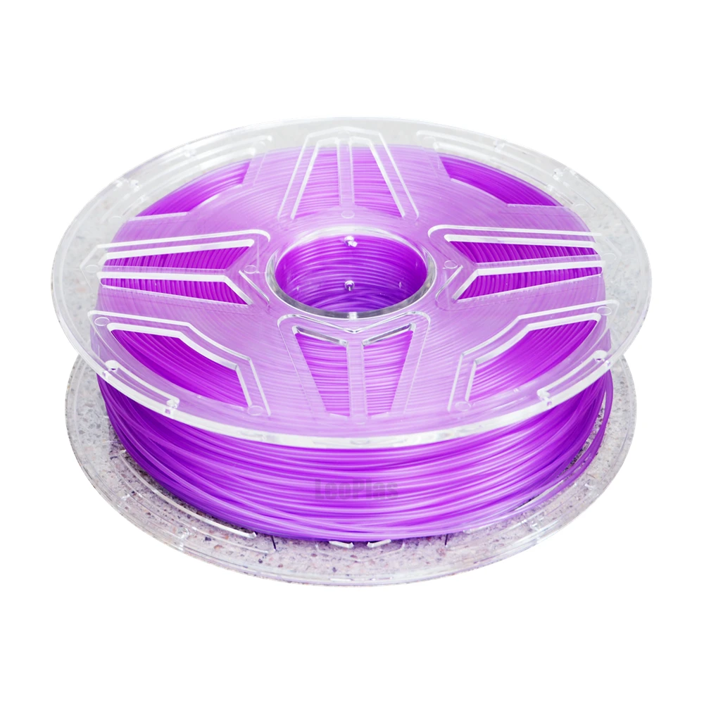 Распродажа в США Испания склад 1 75 мм кг полупрозрачный фиолетовый ABS нить 3D