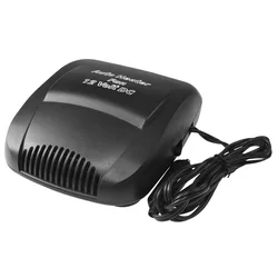 12V 2 in 1 Portable Auto Car Heater Defroster Demister Electric Heater Windshield Heating Cooling Fan