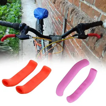 

2Pcs/set xiaomi m365 Scooter Brake Handle Cover Silicone Sleeve Universal Type Brake Lever Protection Covers Cycling Accessory
