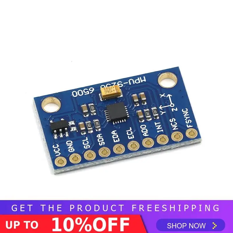 1 комплект SPI IIC/iec GY-9250 MPU 9250 MPU-9250 9-Axis Attitude+ гироскоп+ акселератор+ магнитометр Модуль датчика MPU9250 3-5 в питание