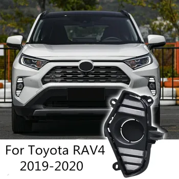 

Car Flashing 2Pcs DRL For Toyota RAV4 2019 2020 LED Daytime Running Light Waterproof with flow Yellow Turn Signal Bumper