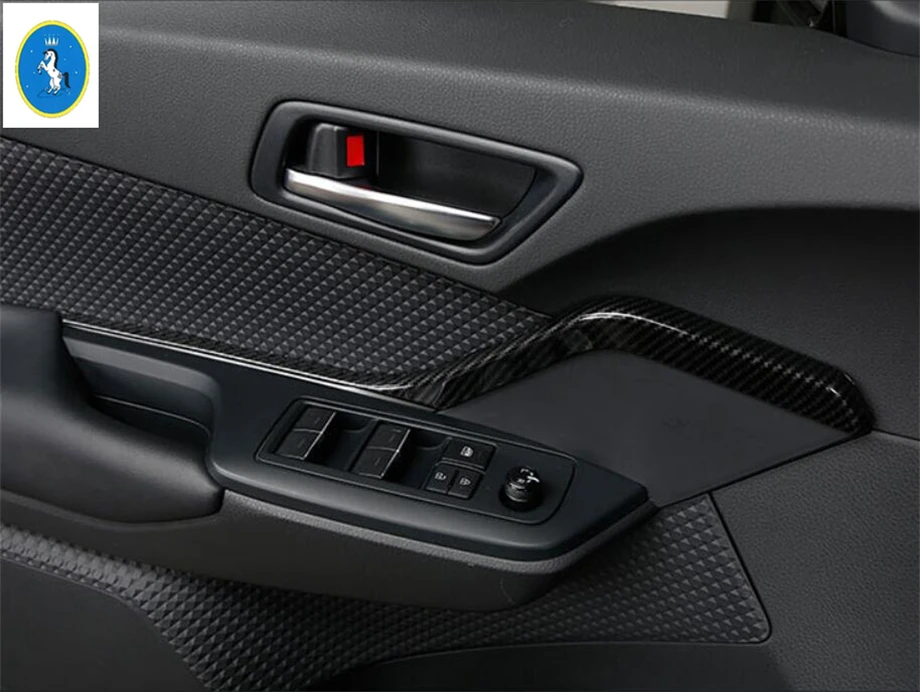 Yimaautotrim авто аксессуар внутренняя дверная ручка декоративная полоса Накладка для Toyota C-HR CHR
