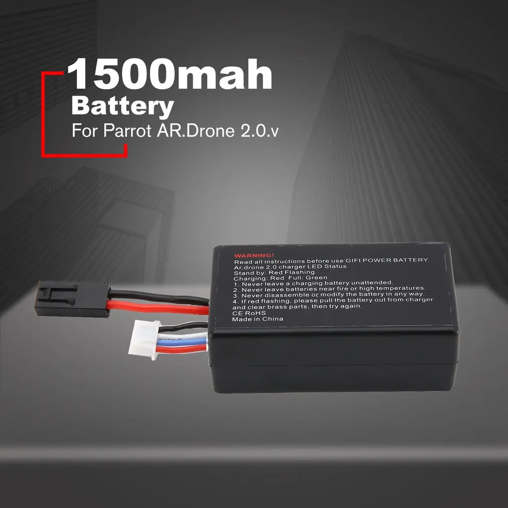 11,1 V 1500 mAh/2600 mAh/2000 mah/2300 mah обновленная Замена Lipo батарея легкий аккумулятор для дрона для Parrot Ar. Drone 2,0