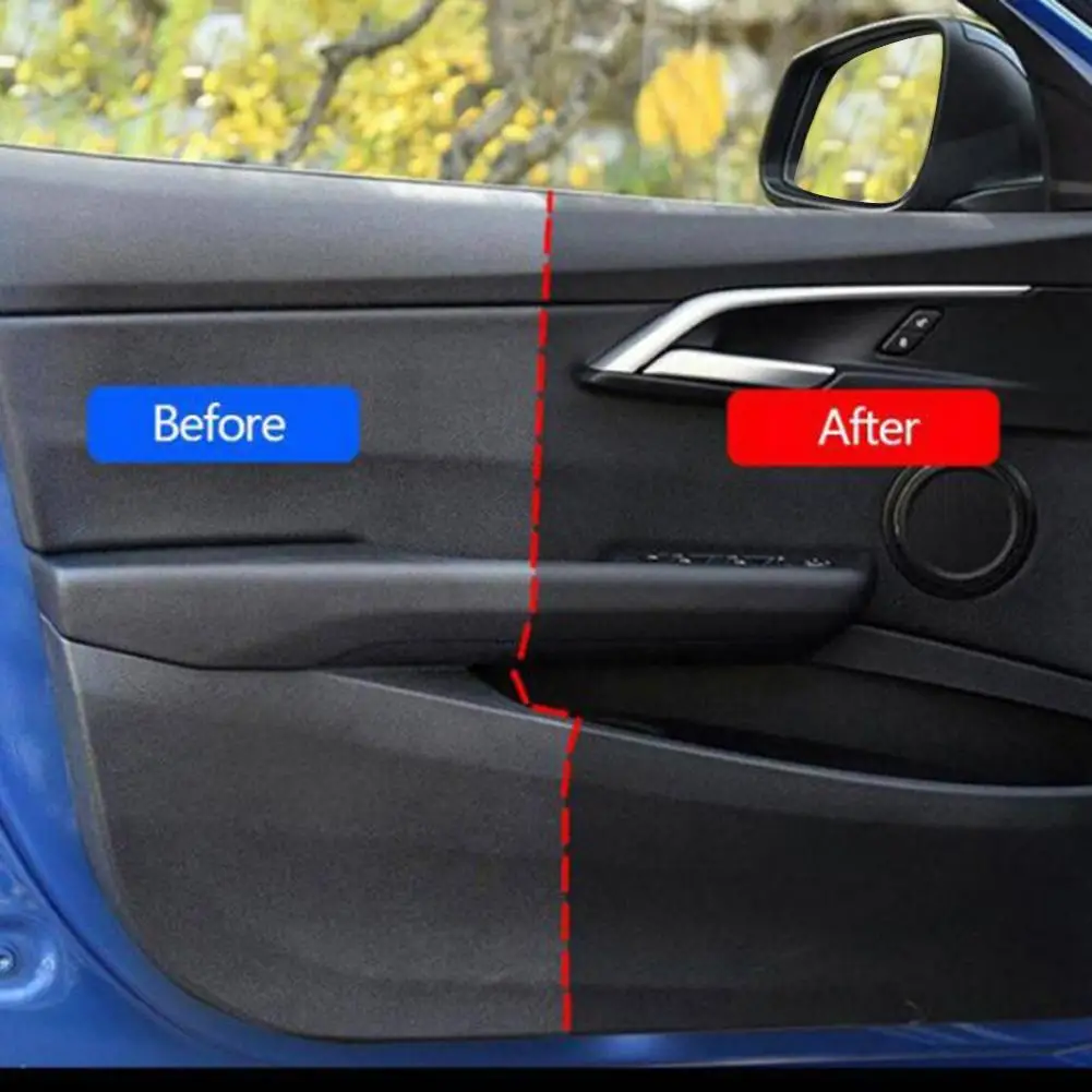 50ml Retreading Agent Interior Leather Maintenance Cleaner Refurbisher Agent Window Glass Auto Car Accessories Care Leather Shoe