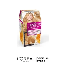 L'Oreal Paris Стойкая краска-уход для волос "Casting Creme Gloss" без аммиака, оттенок 8304, Карамельный капучино