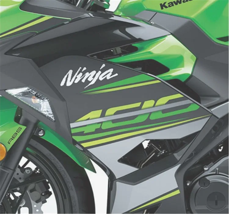 Подходит для Kawasaki Ninja400 EX400 углеродное волокно краска Верхняя панель/Нижняя рамка Ninja400