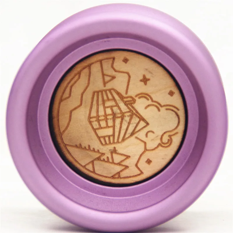 pink Новое поступление YYF California2 YOYO limited US edition metal YOYO для профессионального плеера yoyo - Цвет: pink