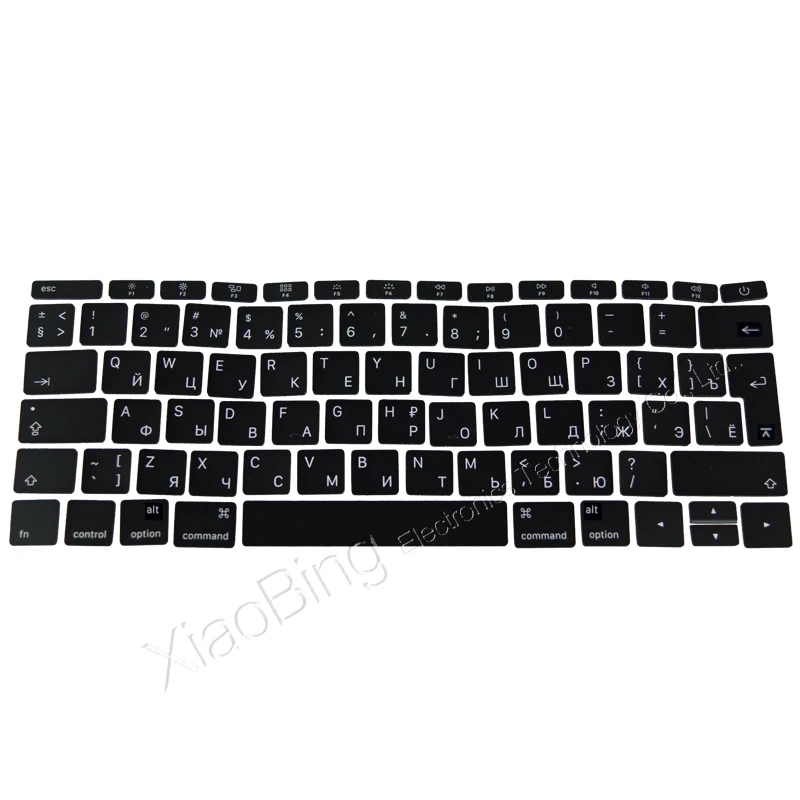 Новый чехол для Macbook Pro Retina 13 &quot15&quot A1706 A1707 A1708 русская Россия RU клавиатура с