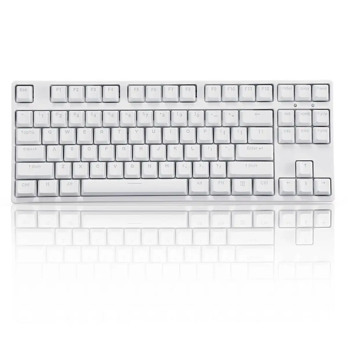 87 Key NKRO USB Wired RGB Backlit Gateron Switch PBT Double Shot Keycaps Mechanical Gaming Keyboard for E-sport office PC Laptop
