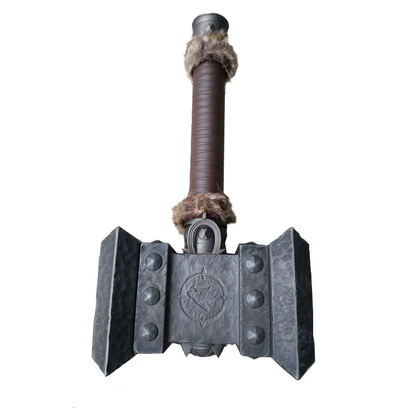 WOW Thrall Doomhammer смола/металл 56 см 1:1 реквизит для игры модель игрушки для взрослых подарок