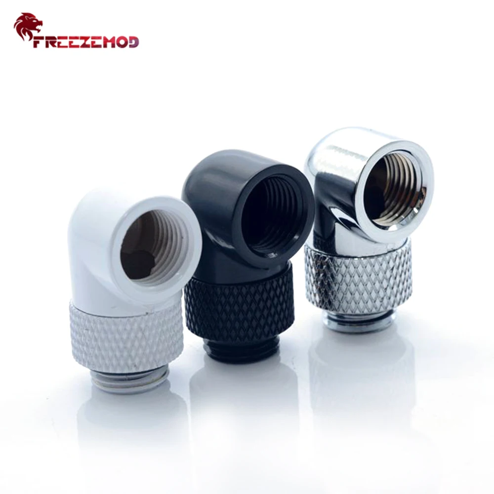 FREEZEMOD-Hard Tube Fitting Kit, 90 graus cotovelo