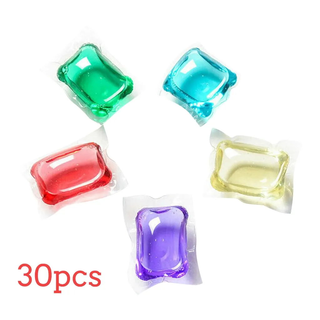 Laundry Ball Beads Hot Sale Cleaning Supplies Portable Laundry Gel Bead Capsules Travel Washing Liquid Pod Cleaner Cleaning#30 - Тип аромата: Камфарное дерево