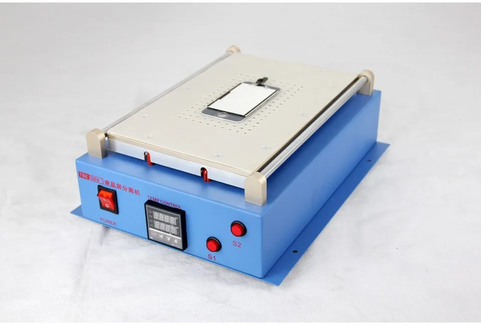 

TBK-968 2in1 vacuum lcd separator machine hot plate automatic touch screen separator repair for tablet mobile free shipping