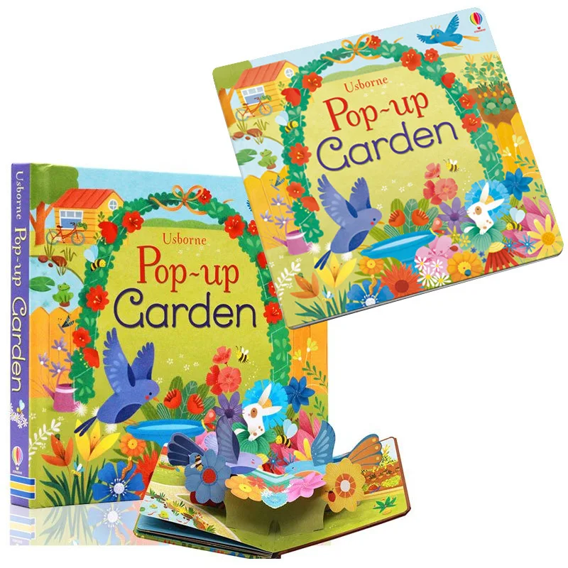 

3D books Original English Educational Picture Books Peep Inside The Jungle For Baby Early Childhood gift Children Reading Book
