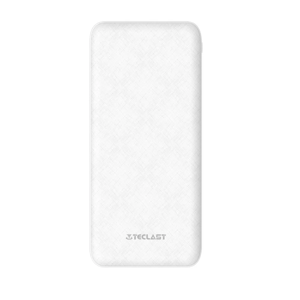 T100K 10000mAh реальная емкость два порта банк питания USB Внешняя батарея зарядное устройство Быстрая зарядка банк питания для смартфона Xiaomi