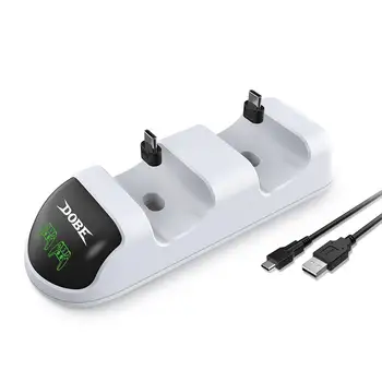 

PS5 Dual USB Handle Fast 5V 1000MAH Charging Dock Station Stand Charger For Play Station 5 PS5 Game Controller Joypad Joystick