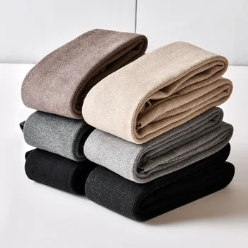 

1800d Super Warm Winter Pantyhose Vertical Thin Leg Covers Cashmere Velvet Comfortable Skin Soft Pantyhose Thick For Boots