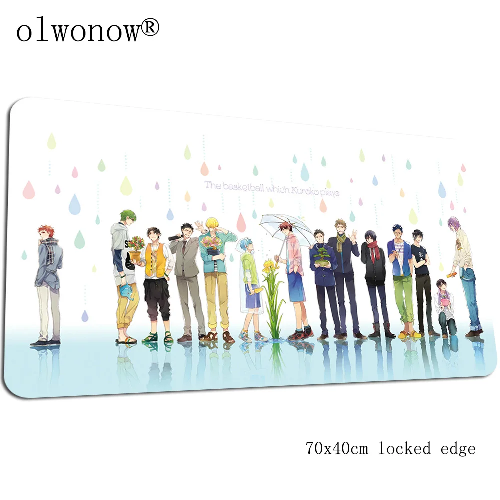 Kuroko's Basketball коврик для мыши 700x400x3 мм объемный рисунок игровой коврик для геймера игровая компьютерная клавиатура со встроенной мышью домашние игровые коврики - Цвет: Size 700x400x3mm