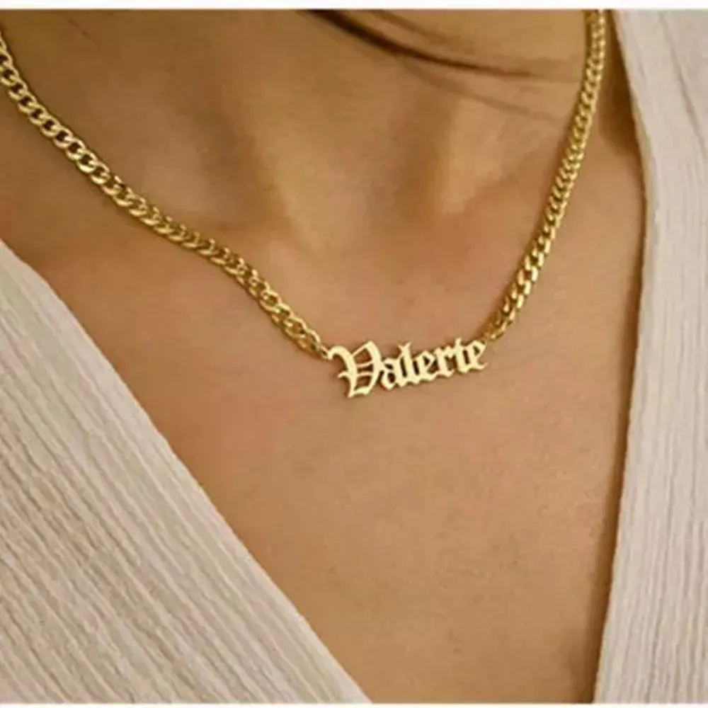 Aurolaco Custom Name Necklace Custom 