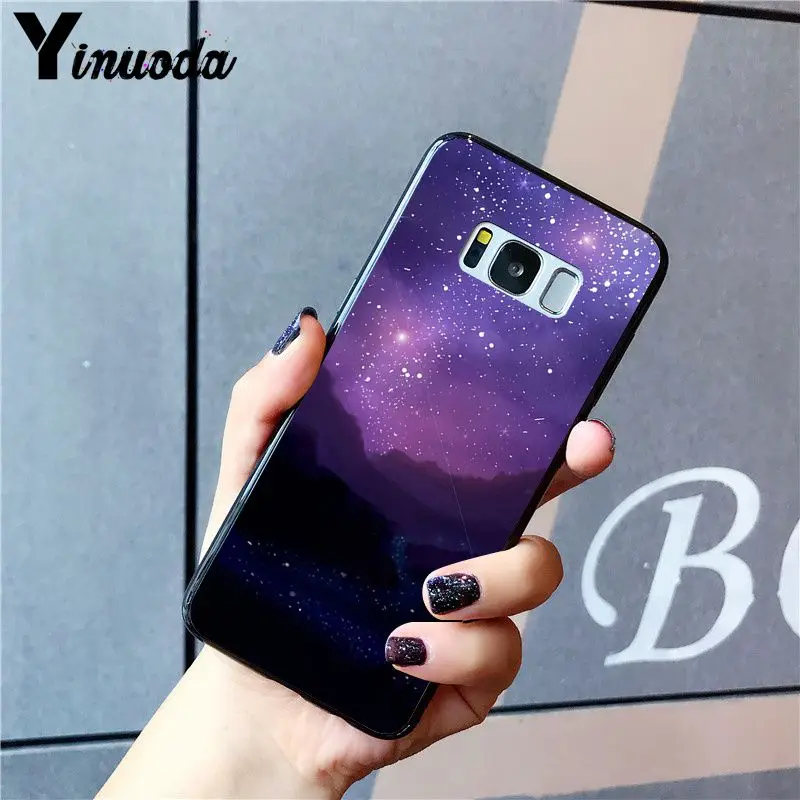 Yinuoda space для galaxy universe Star Dark чехол для телефона чехол для samsung galaxy S9 S10 Plus S10E S6 S7 S8 S9 S9Plus S5 M10 - Цвет: A9