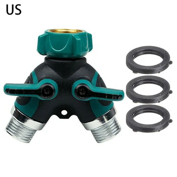 

3pcs Washers Faucet Splitter Set 2-way Diverter Y-shape valve Sprinklers