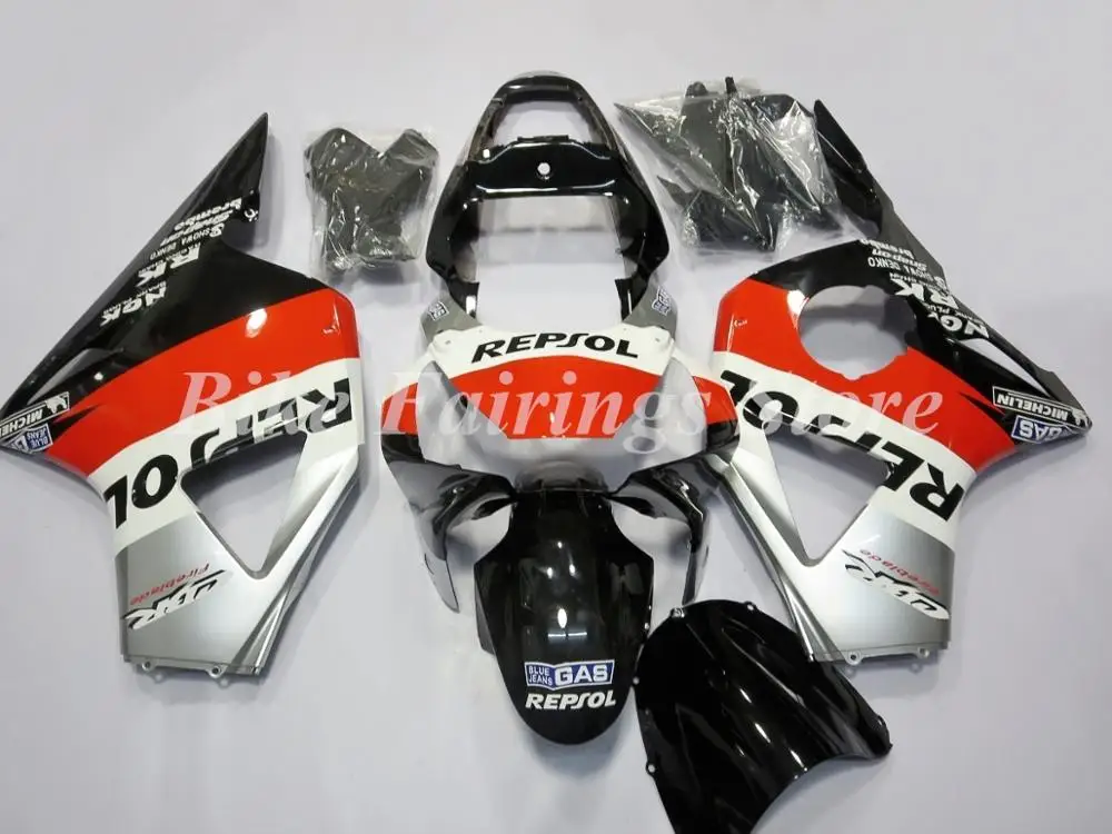 REPSOL Высокое качество ABS мотоцикл обтекатель комплект для Honda CBR900RR CBR954RR 954 2002 2003 954RR Кузов Набор на заказ темно-синий желтый - Цвет: REPSOL