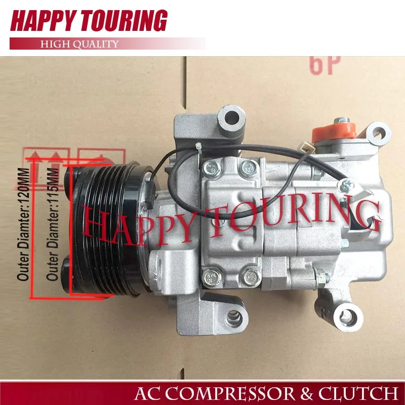 Компрессор переменного тока PANASONIC для MAZDA 3 5 CC2961K00A CC2961K00B CC2961K00D CC2961K00E CC2961450G H12AOBW4JZ