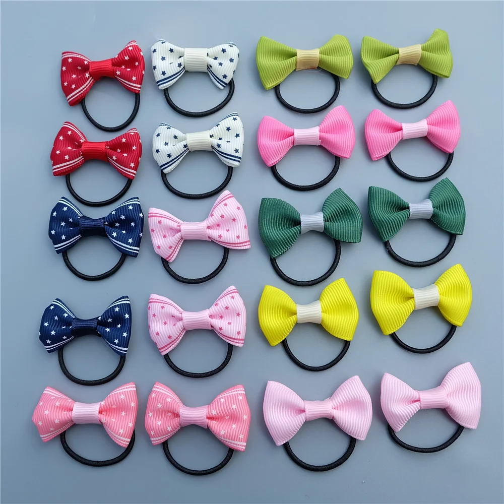 Bande de cheveux élastique,9--Lot de 10 ou 20 bandes de cheveux avec