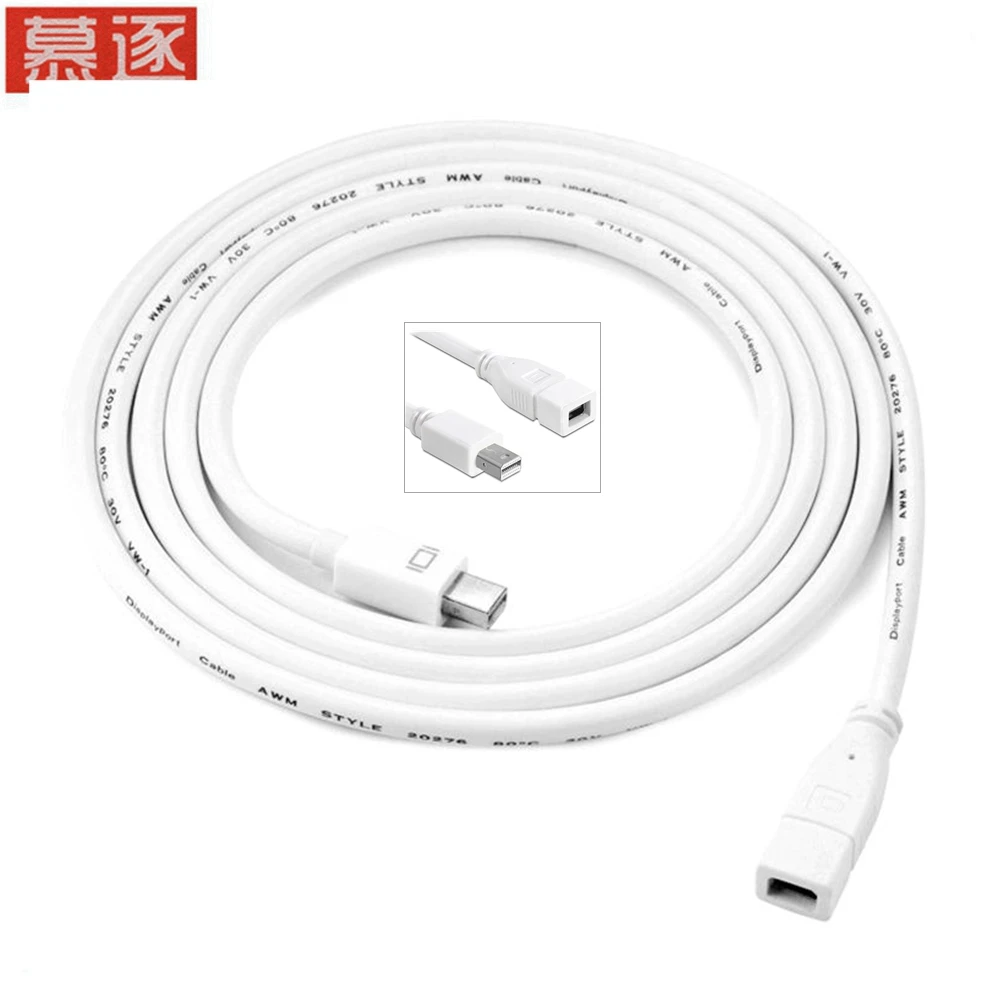 

Кабель-удлинитель displayport (штекер)/Mini DP (разъем), 180 см