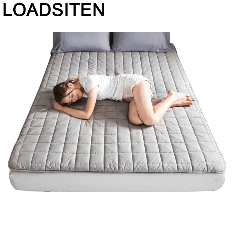 

Furniture Tooper Coprimaterasso Foldable Bed Colchones De Cama Matratzenauflage Kasur Colchon Matelas Materac Mattress Topper