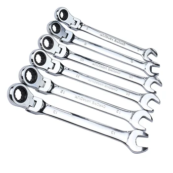 

YALKU Adjustable Ratchet Wrench Multitool Key Ratchet Spanners Set of Tools Set Wrenches Universal Wrench Tool Car Repair Tools