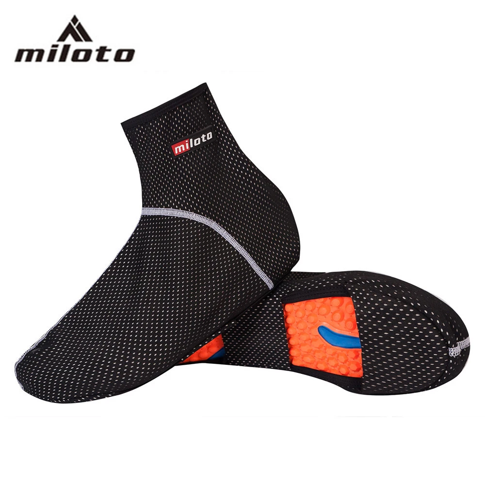 MILOTO Reusable Waterproof Cycling Shoe covers for MTB Road Bike Racing Riding Rain Cover Non-slip Washable Bicycle Boot |